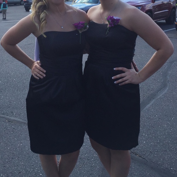 Black David’s Bridal Dress - Picture 8 of 9